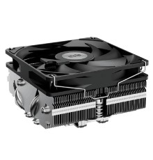 Кулер для процессора/ CPU Cooler PCCooler S815I Low profile (125W, 4pin PWM, 37mm, Al/Cu, 4x6mm, 1x75mm, 51.42 CFM, 39dBA, 2000~4000 RPM, S: LGA115X/20XX/1200/1700/1851 AMD3/AMD4, silver) (RC400-37)