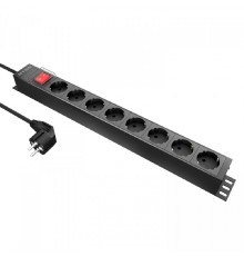 NTSS Блок распределения питания гор.размещ. 8xSchuko базовые 16A Schuko 1.8м NTSS-PDU-DA2034