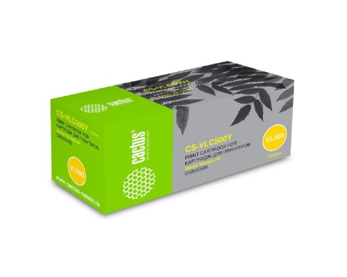 [расходные материалы] Картридж лазерный Cactus CS-VLC500Y 106R03879 желтый (2400стр.) для Xerox VersaLink C500/C505