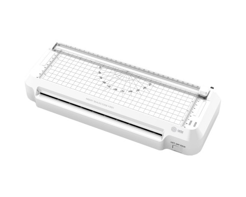 [CACTUS Уничтожители документов] Cactus Ламинатор CS-LAB-F2 белый A4 (70-125мкм) 25см/мин (2вал.) хол.лам. лам.фото