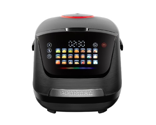 [Мультиварка] REDMOND MC101 Мультиварка, 860 Вт, 5 л, 23 программ, чёрный/ металлик