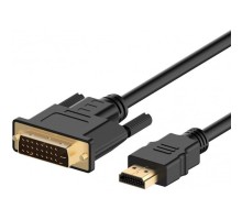 KS-is KS-468L1-2 Кабель-адаптер HDMI 19M - DVI 25M 2м