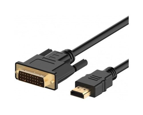 [кабели] KS-is KS-468L1-2 Кабель-адаптер HDMI 19M - DVI 25M 2м