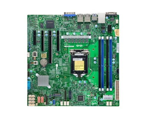[Материнская плата] Supermicro MBD-X12STL-F-O mATX (uATX),LGA 1200 BOX