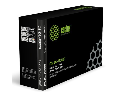 [расходные материалы] Блок фотобарабана Cactus CS-DL-R5220 DL-R5220 черный ч/б:30000стр. для BM5201ADN/BM5201ADW/BP5200DN/
