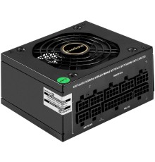 Exegate EX297192RUS Блок питания 550W ExeGate M550 GOLD (SFX, APFC, КПД 90% (80 PLUS GOLD), 9cm fan, 24pin, (4+4)pin, 2xPCI-E, 6xSATA, 3xIDE, 1xFDD, Full Cable Management, black, ATX adapter, Retail b