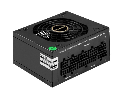 [Блок питания] Exegate EX297193RUS Блок питания 650W ExeGate M650 GOLD (SFX, APFC, КПД 90% (80 PLUS GOLD), 9cm fan, 24pin, (4+4)pin, 2xPCI-E, 6xSATA, 3xIDE, 1xFDD, Full Cable Management, black, ATX adapter, Retail b