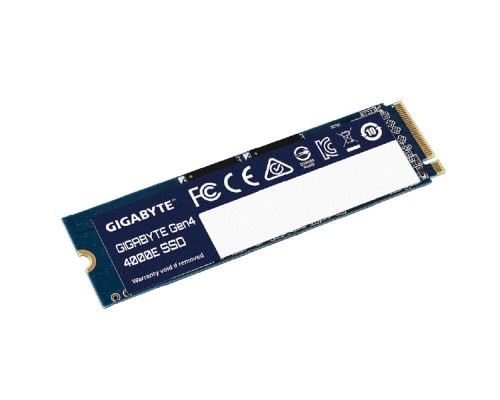 [носитель информации ] Gigabyte SSD M.2 500GB 2280  Gen4 4000E SSD PCI Express 4.0x4, NVMe 1.4, 3600/3000, MTBF 1.5M, 3D NAND, 300TBW, RTL