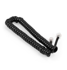 Exegate EX298383RUS Патч-корд телефонный ExeGate TC4P4C-2M (шнур для телефонной трубки, витой, RJ-10 (4P-4C), 2м, черный)