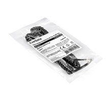 Exegate EX298647RUS Патч-корд телефонный ExeGate TC4P4C-4M (шнур для телефонной трубки, витой, RJ-10 (4P-4C), 4м, черный)