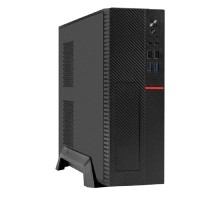 Exegate EX298775RUS Корпус Desktop ExeGate MI-307U2-M300 (mini-ITX/mATX, БП M300 с вент. 8см, 2*USB+2*USB3.0, HD аудио, черный)