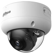 DAHUA DH-IPC-HDBW3449EP-AS-IL-0280B Уличная купольная IP-видеокамера 4Мп, 1/2.9” CMOS, объектив 2.8мм, видеоаналитика, микрофон, ИК 40м  , LED 40м , IP67, IK10, металл