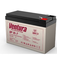 АКБ Ventura GP 12-7    12V/7Ah {S63 (F2), ДхШхВ 151х65х100мм, 2.04кг, срок службы 6-9 лет}