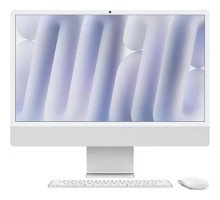 Apple iMac 24-inch 2024 [MCR24ZP/A] (КЛАВ.РУС.ГРАВ.) Silver 24