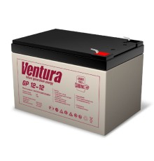 АКБ Ventura GP 12-12 12V/12Ah {S63 (F2), ДхШхВ 151х98х100мм, 3.45кг, срок службы 6-9 лет}