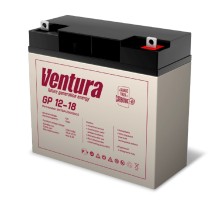 АКБ Ventura GP 12-18 12V/18Ah {G5, ДхШхВ 182х77х166мм, 5.15кг, срок службы 6-9 лет}