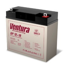 АКБ Ventura GP 12-18 12V/18Ah {G5, ДхШхВ 182х77х166мм, 5.15кг, срок службы 6-9 лет}