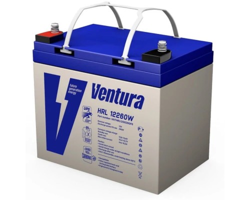 [АКБ Ventura] АКБ Ventura HRL 12260W 12V/1224 Вт/блок {F6, ДхШхВ 229х138х215мм, масса 17,30 кг, срок службы 12 лет}