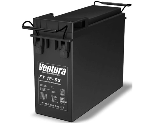 [АКБ Ventura] АКБ Ventura FT 12-55 12V/55Ач {F6, ДхШхВ 291х106х231мм, масса 16,40 кг, срок службы 15 лет}