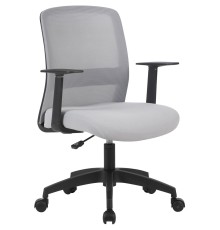 Кресло Cactus CS-MC333-GY серый сиденье серый сетка/ткань низк.спин. крестов. пластик пластик черный (2026560)