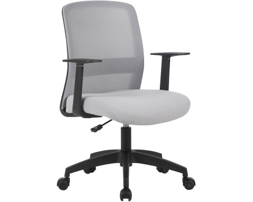 [Игровые кресла] Кресло Cactus CS-MC333-GY серый сиденье серый сетка/ткань низк.спин. крестов. пластик пластик черный (2026560)