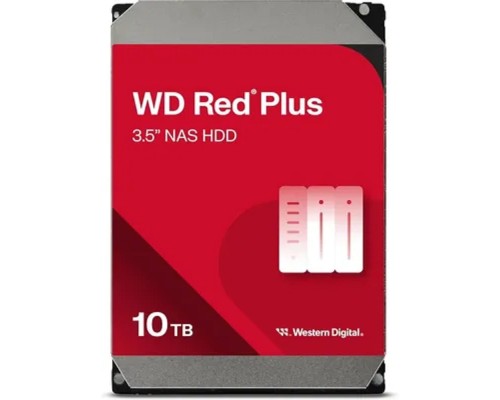[Жесткий диск] 10TB WD Red Plus (WD100EFGX) {Serial ATA III, 7200- rpm, 256Mb, 3.5