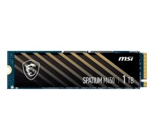 Твердотельный накопитель SSD MSI M.2 2280 1TB SPATIUM M450 Client  S78-440L0M0-P83, PCIe Gen4x4 with NVMe,  3D TLC, R/ W 3400/ 2500