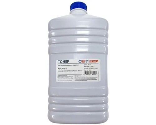 [Расходные материалы] Тонер PK11 для KYOCERA ECOSYS M2040dn/M2235dn/M2540dn/M2735dn/M4125idn/P2335d (CET), 1кг/бут, (унив) ( взамен CET8857A-1000 )