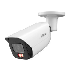 DAHUA DH-IPC-HFW3249EP-S-IL-0600B Уличная цилиндрическая IP-видеокамера 2Мп, 1/2.9” CMOS, объектив 6.0мм, видеоаналитика, микрофон, ИК 50м, LED 50м, IP67, металл