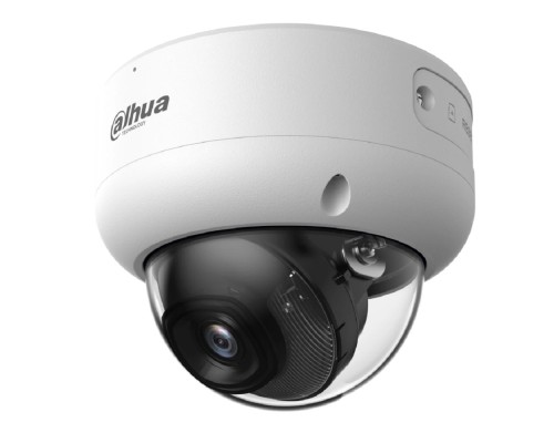 [Видеонаблюдение] DAHUA DH-IPC-HDBW3249EP-AS-IL-0360B Уличная купольная IP-видеокамера с ИИ 2Мп; 1/2.9” CMOS; объектив 3.6мм тревожные вх/вых: 1/1 ИК 40м LED 40м IP67, IK10 металл