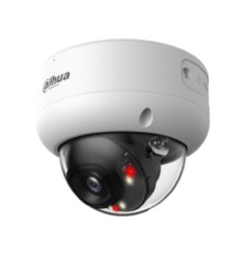 DAHUA DH-IPC-HDBW3449EP-S-IL-0280B Уличная купольная IP-видеокамера 4Мп; 1/2.9” CMOS; объектив 2.8мм; ИК  40м, LED 40м; IP67, IK10; металл