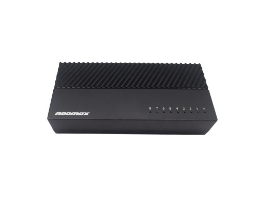 [Неомакс- коммутаторы] NEOMAX неуправляемый коммутатор NMS-108P-100-P, 8 портов 100 Mbps, пластик