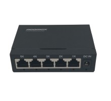 NEOMAX неуправляемый коммутатор NMS-105P-1000-S, 5 портов 1000 Mbps, металл