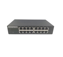 NEOMAX неуправляемый коммутатор NMS-116P-100-S, 16 портов 100 Mbps, металл desktop