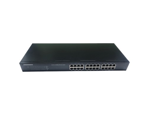 [Неомакс- коммутаторы] NEOMAX неуправляемый коммутатор NMS-124P-1000-SR, 24 порта 1000 Mbps, металл Rack