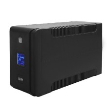 ИБП HIDEN EXPERT ULI1200C 1200ВА/720Вт {Линейно-интерактивный, 8xIEC C13 LCD, USB, встроенные АКБ 2x12B/7Ач}{УТ-00002423}
