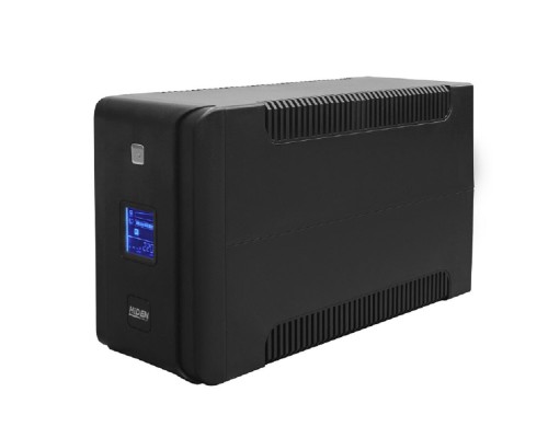 [Хайден] ИБП HIDEN EXPERT ULI1200C 1200ВА/720Вт {Линейно-интерактивный, 8xIEC C13 LCD, USB, встроенные АКБ 2x12B/7Ач}{УТ-00002423}