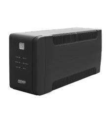 ИБП HIDEN EXPERT ULS600E 600ВА/360Вт {Линейно-интерактивный, 2xSchuko LED, USB, встроенный АКБ 1x12B/7Ач} {УТ-00002465}