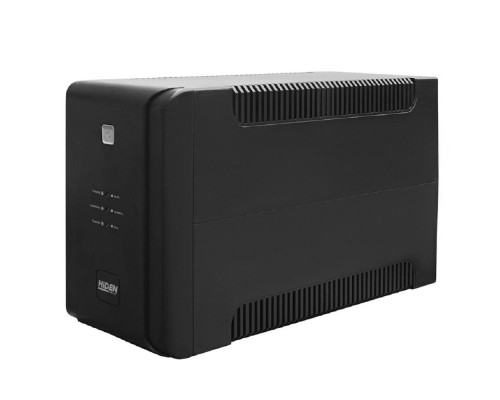 [Хайден] ИБП HIDEN EXPERT ULS1000E 1000ВА/600Вт {Линейно-интерактивный,4xSchuko+2xIEC C13 LED, USB, встроенные АКБ 2x12B/7Ач} {УТ-00002356}