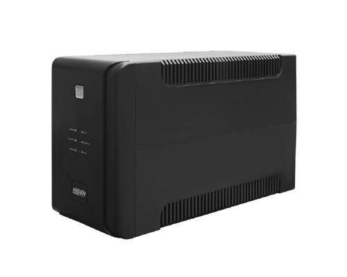 [Хайден] ИБП HIDEN EXPERT ULS2000E 2000ВА/1200Вт {Линейно-интерактивный,4xSchuko+2xIEC C13 LED, USB, встроенные АКБ 2x12B/9Ач}