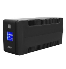 ИБП HIDEN EXPERT ULS600C 600ВА/360Вт {Линейно-интерактивный,2xSchuko LCD, USB, встроенный АКБ 1x12B/7Ач}