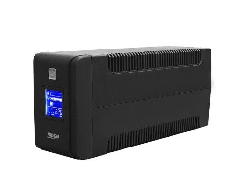 [Хайден] ИБП HIDEN EXPERT ULS600C 600ВА/360Вт {Линейно-интерактивный,2xSchuko LCD, USB, встроенный АКБ 1x12B/7Ач}