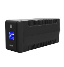 ИБП HIDEN EXPERT ULS800C 800ВА/480Вт {Линейно-интерактивный,2xSchuko LCD, USB, встроенный АКБ 1x12B/9Ач}