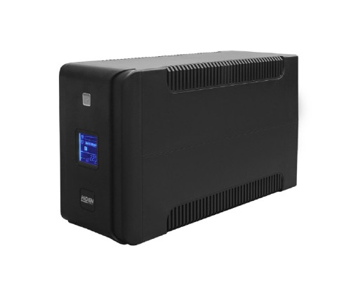 [Хайден] ИБП HIDEN EXPERT ULS1200C 1200ВА/720Вт {Линейно-интерактивный,4xSchuko+2xIEC C13 LCD, USB, встроенные АКБ 2x12B/7Ач}