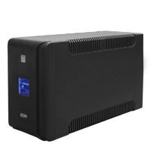 ИБП HIDEN EXPERT ULS2000C 2000ВА/1200Вт {Линейно-интерактивный,4xSchuko+2xIEC C13 LCD, USB,встроенные АКБ 2x12B/9Ач}