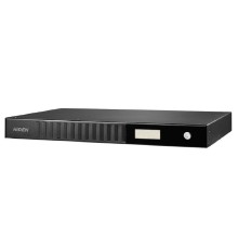 ИБП HIDEN KLPS750RM 750ВА/450Вт {Линейно-интерактивный ИБП Rackmount 1U, 4xIEC C13, LCD, USB, SNMP слот, встроенные АКБ 2x6B/10Ач}