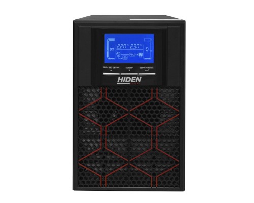 [Хайден] ИБП HIDEN KU9101S-RT 1000VA/900W встроенные акб в корпусе (9А/ч х 2шт) {С с двойным преобразованием Rack/Tower,8*IEC-320 С13, SNMP слот, USB, RS232, EPO}{00-00001207}