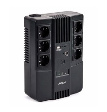 Источник бесперебойного питания (8998) Бастион SKAT-UPS 600 AI 600ВА/350Вт/Line-Interactive/АКБ 7Ачх1/220В/6хSchuko/3 л.г