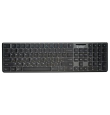 Проводная клавиатура Gembird KB-8460, 103кл+5 доп, 12Fn, ножничная, тихая, 1.5м, черная