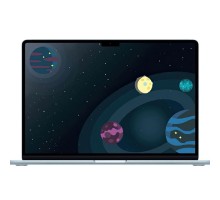 Apple MacBook Air 15-inch 2025 [MC7D4LL/A] (КЛАВ.РУС.ГРАВ.) Sky Blue 15.3